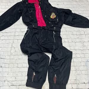 Vintage Bogner Ski Suit Jacket and Pants Connection Set L